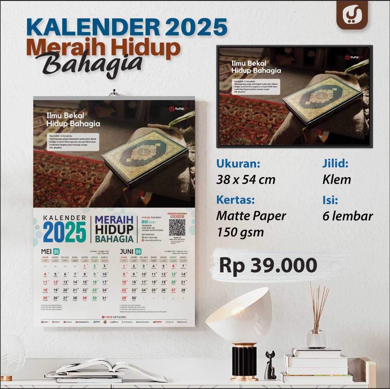 KALENDER DINDING YUFID 2025 MERAIH HIDUP BAHAGIA_3