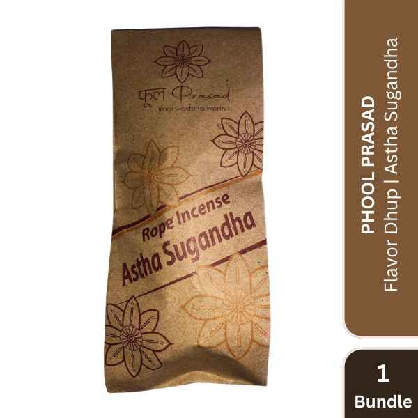 Phool Prasad Flavor Dhup | Astha Sugandha, 1 Bundle_0