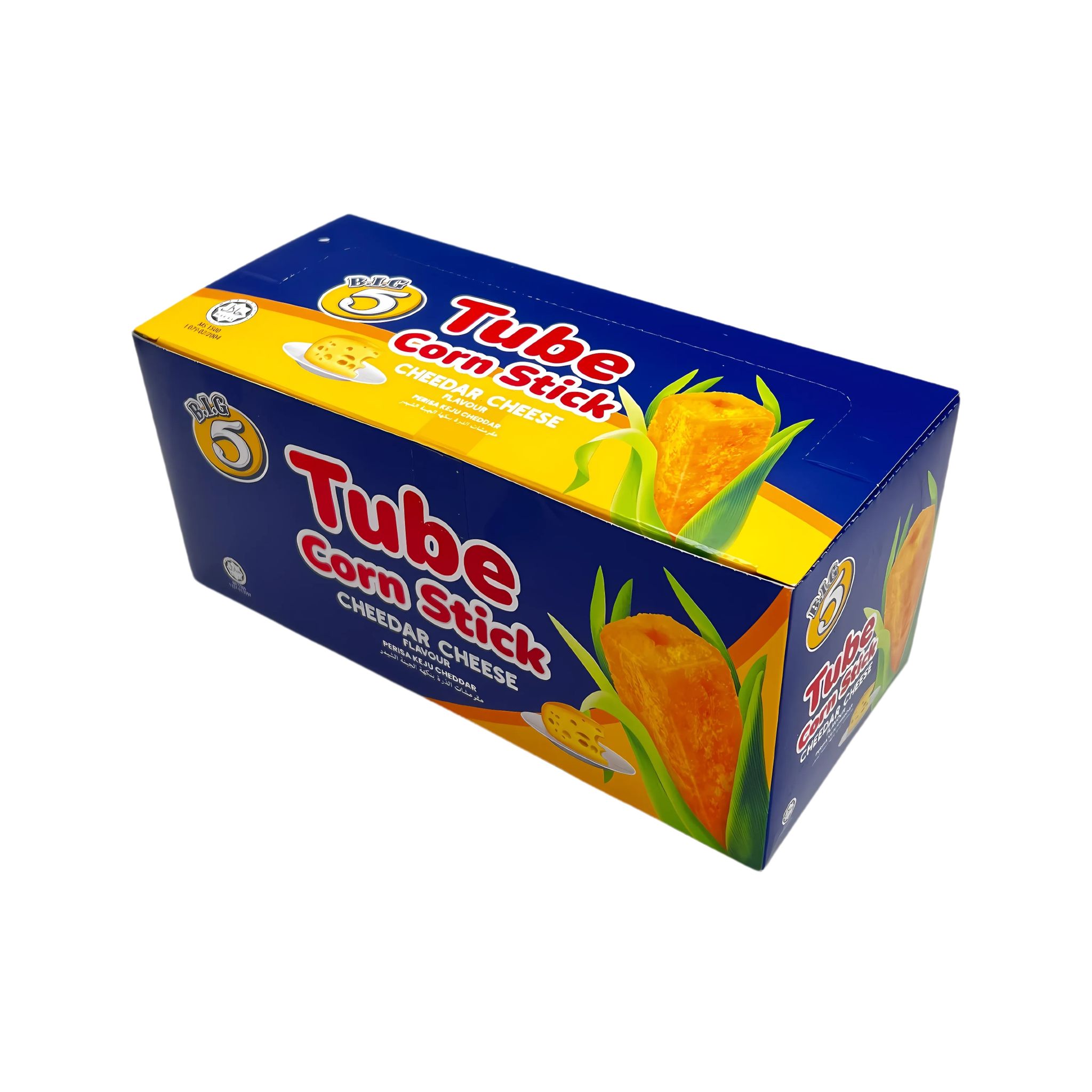 Tube Corn Stick Chedar Cheese 20 pcs_0