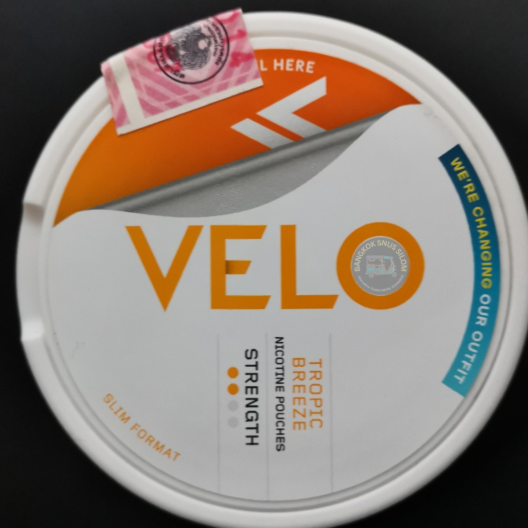 VELO BREEZY MANGO 5.4 MG (TROPIC BREEZE) ( Nicotine: 5.4mg/g 20 Pouches )_0