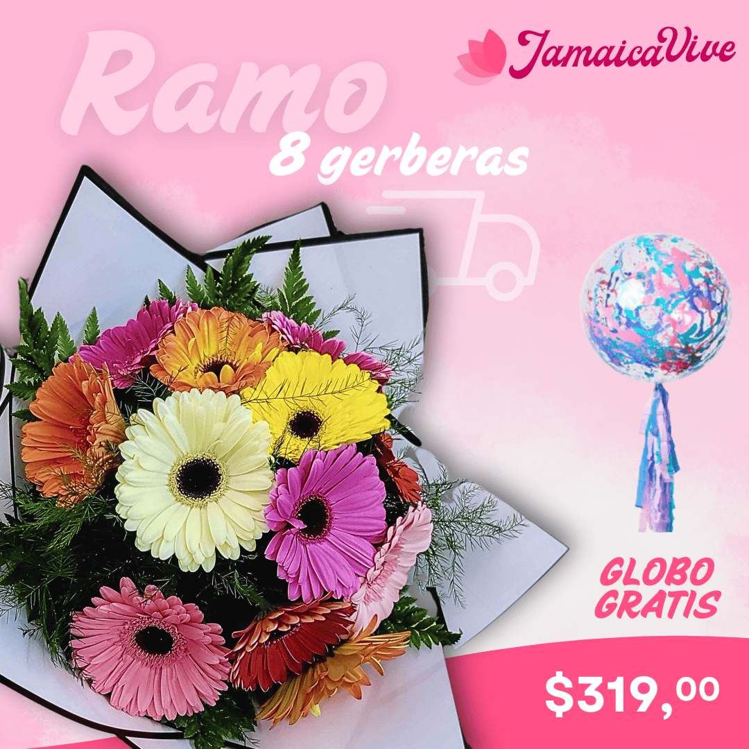 RAMO 8 GERBERAS_0