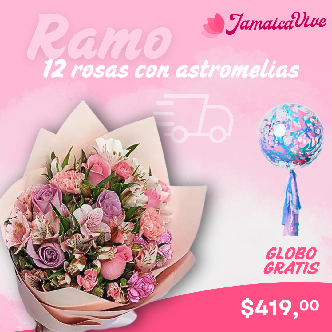 RAMO 12 ROSAS CON ASTROMELIAS_0