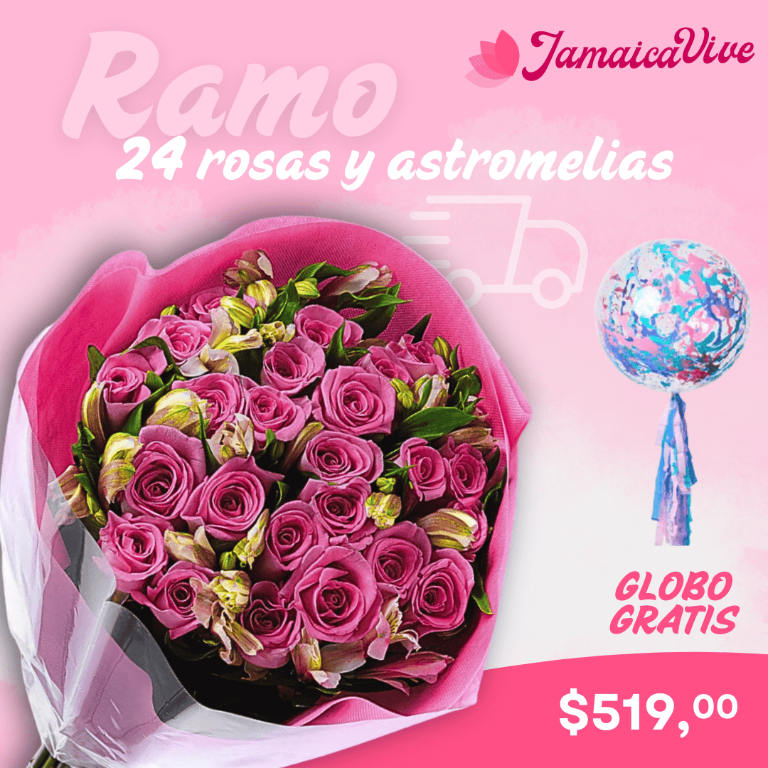 RAMO 24 ROSAS CON ASTROMELIAS_0