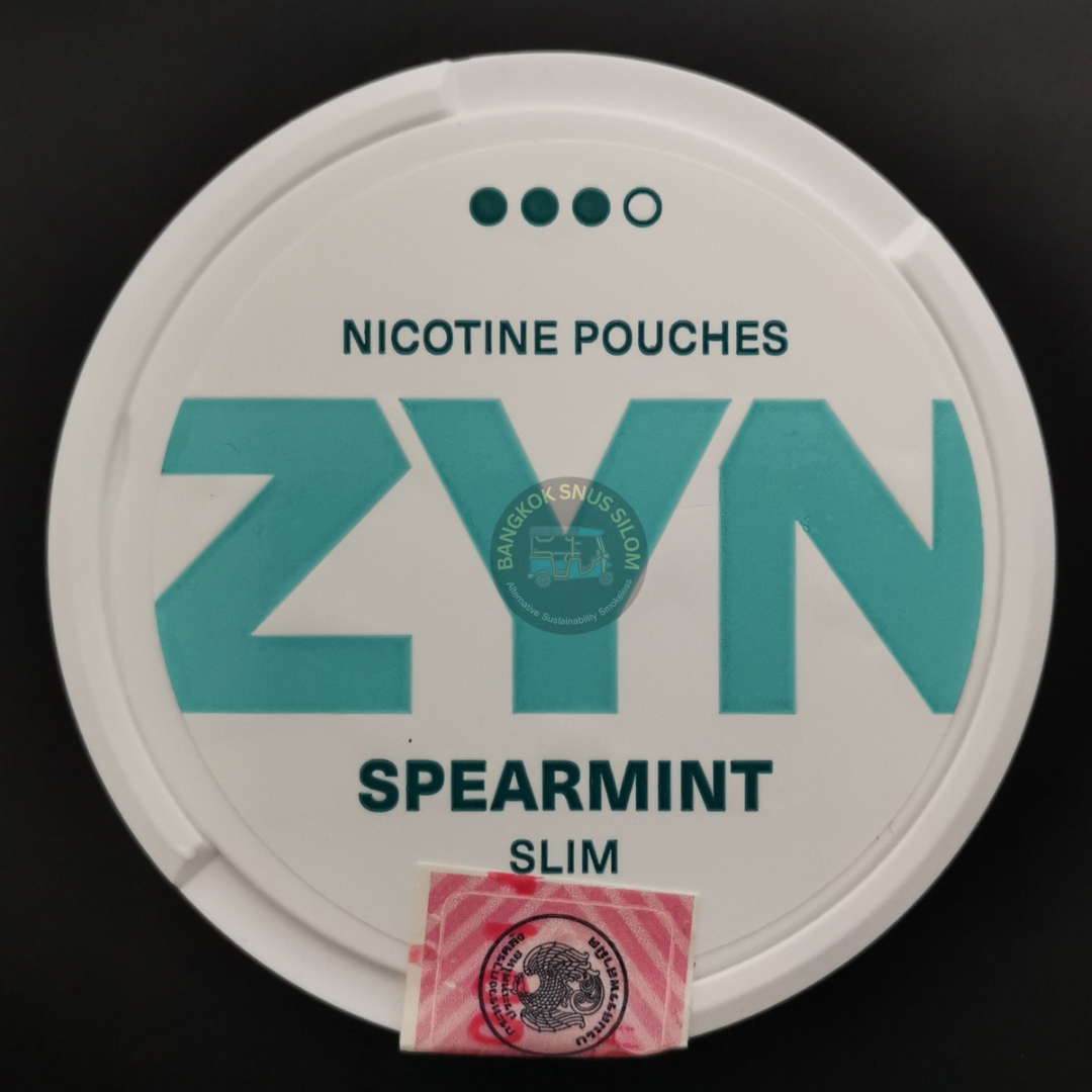 ZYN SPEARMINT ( Nicotine  9 mg/pouch  21 Pouches/Box )_0