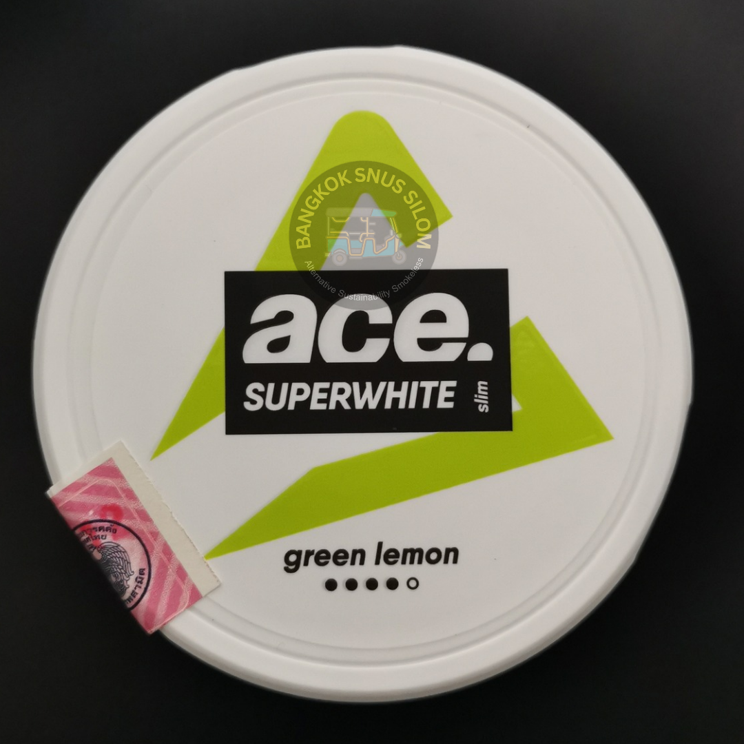 ACE GREEN LEMON ( Nicotine 16mg/g. 20 Pouches. )_0