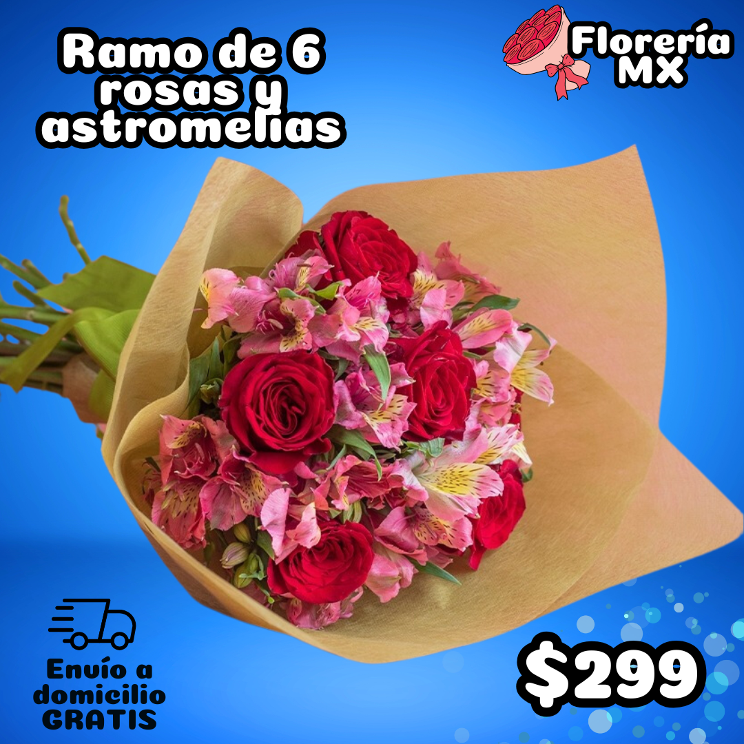 RAMO 6 ROSAS Y ASTROMELIAS_0