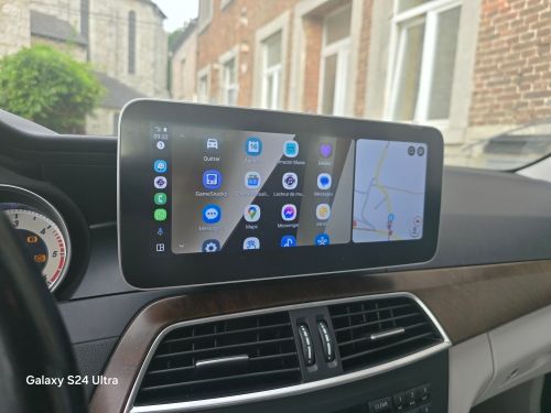 Rádio 10,25" Android Mercedes Classe C Carplay GPS 4/64GB 8-core_2