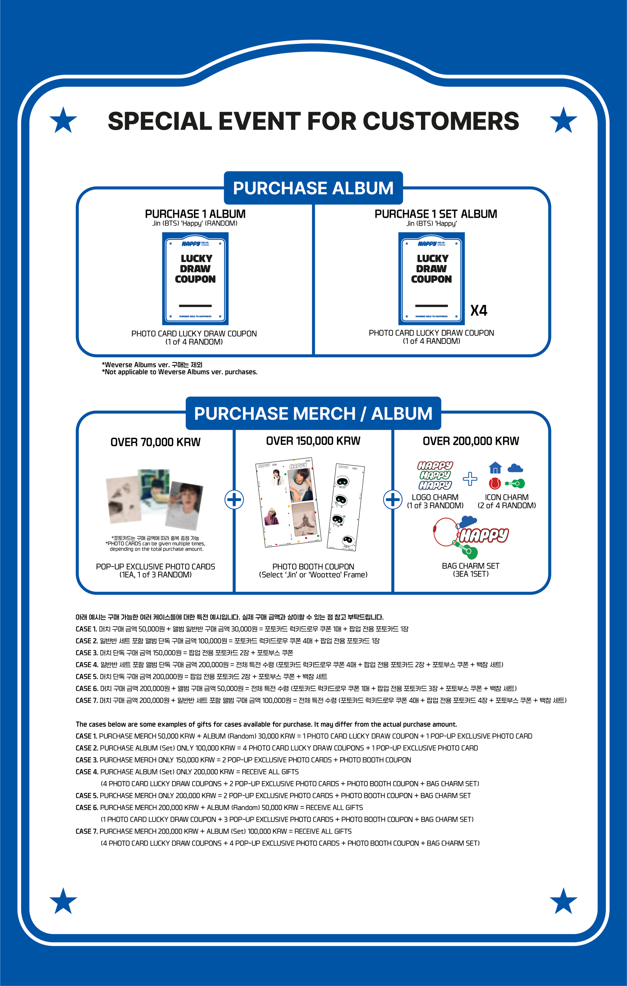 BTS Jin Happy Pop Up Merch _2