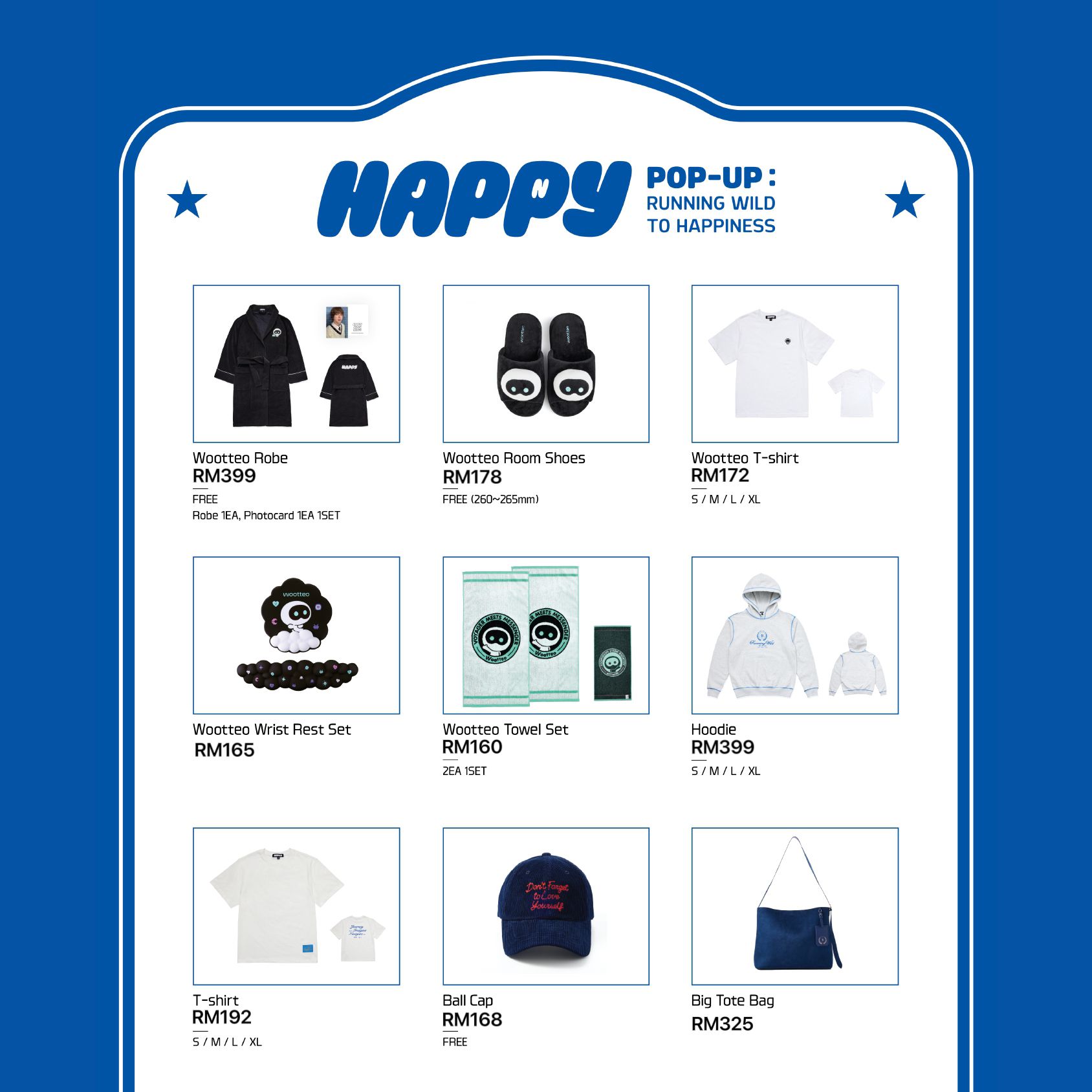 BTS Jin Happy Pop Up Merch _0