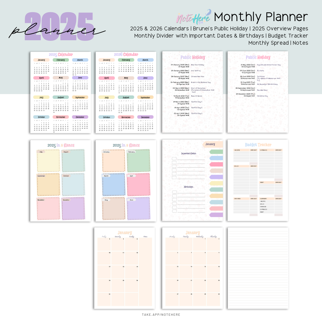 2025 Planner: Monthly Planner _4