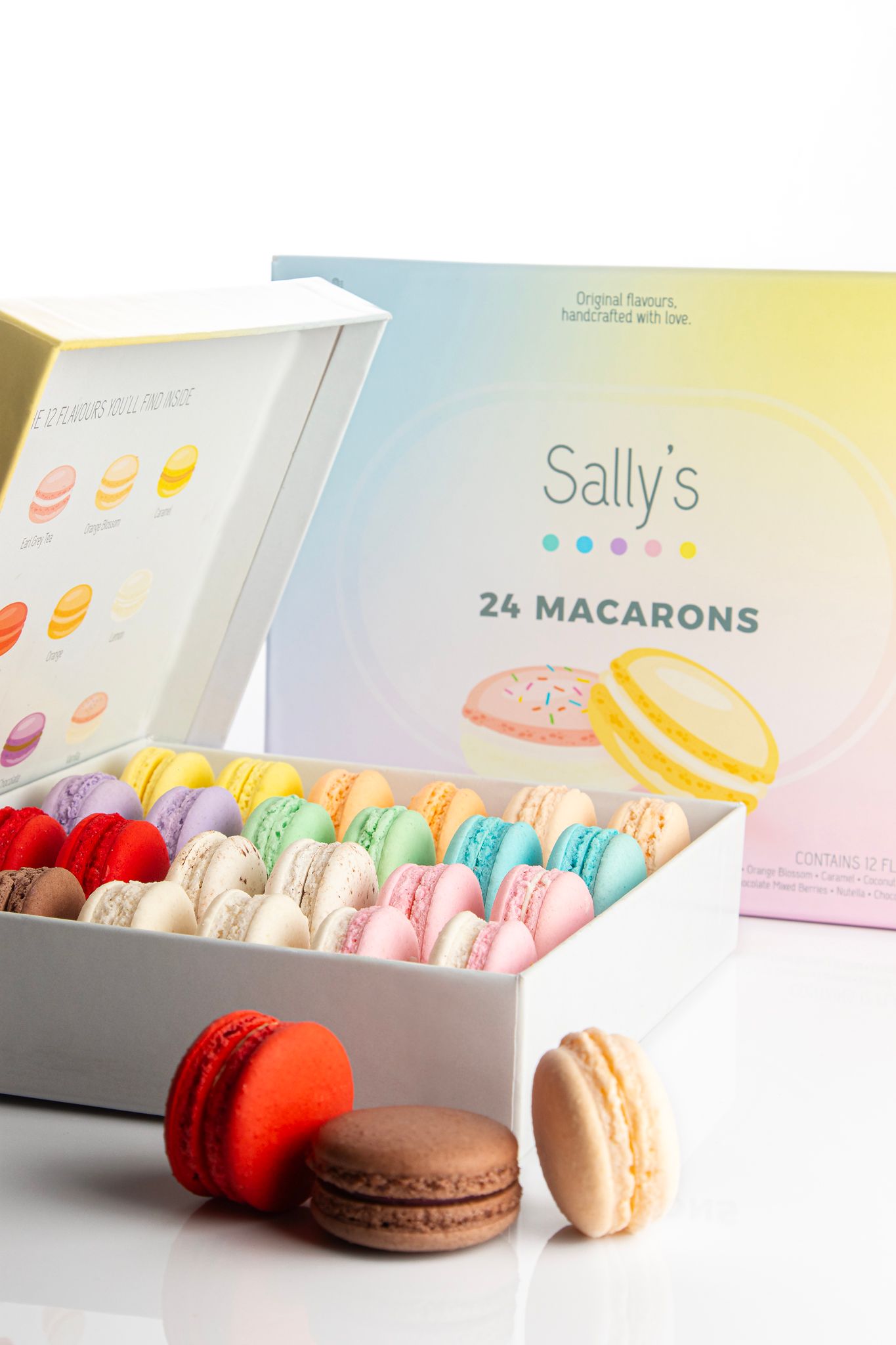 24-Piece Macaron Box (12 Flavors)_0