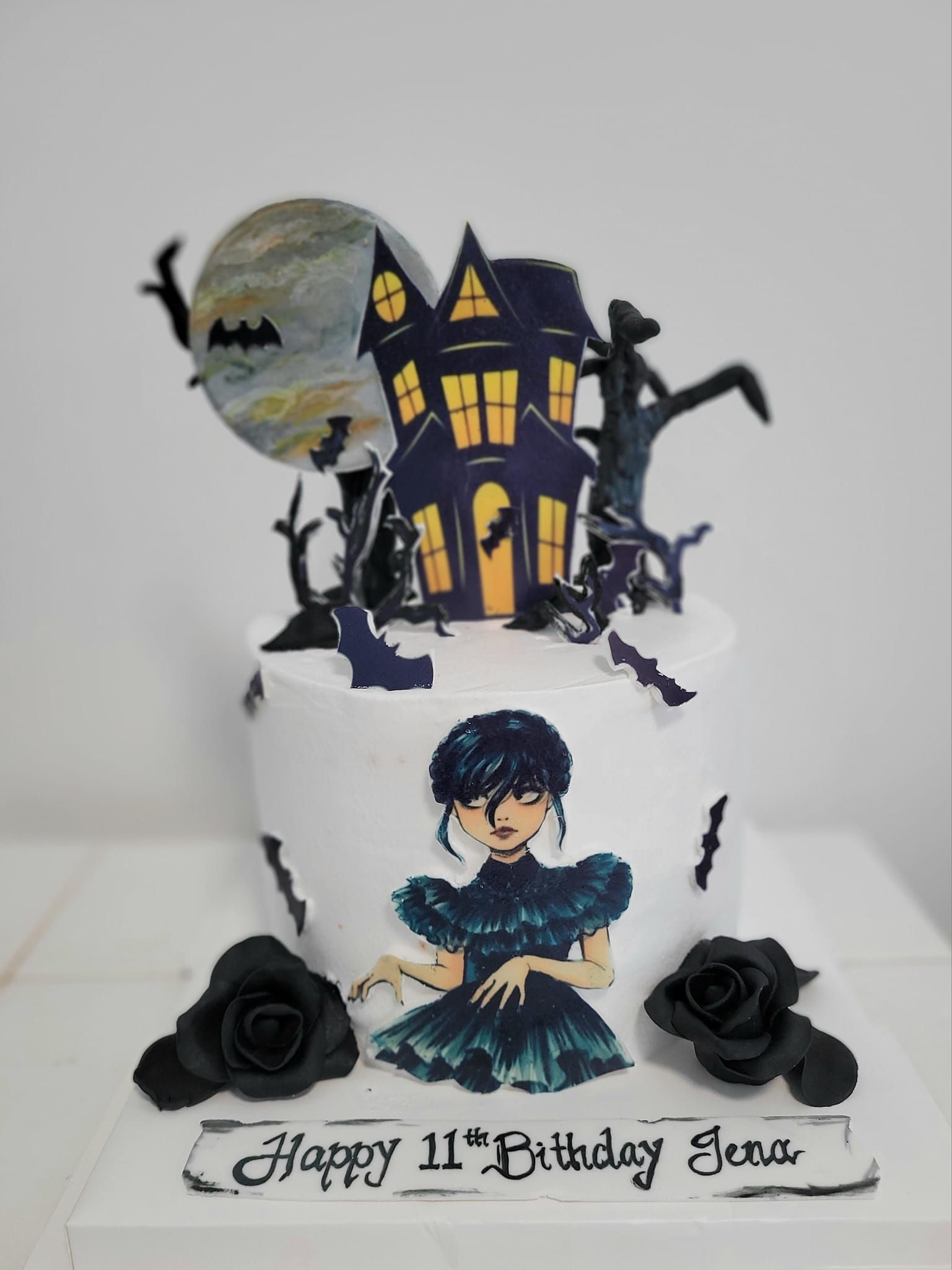 Wednesday Adams Cake_0