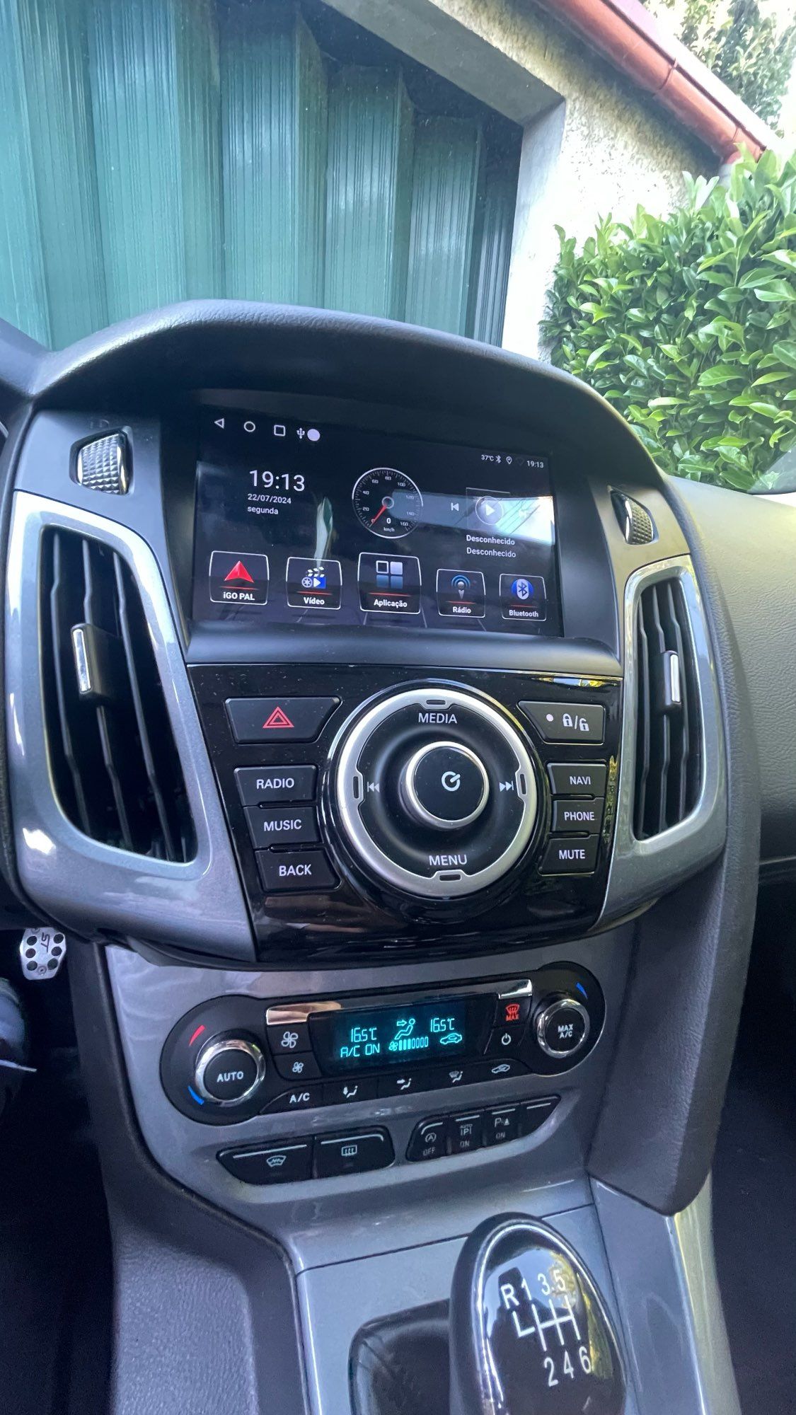 Rádio Android  9" Ford Focus 3 CARPLAY 8-core 4/64GB GPS WIFI 4G_2