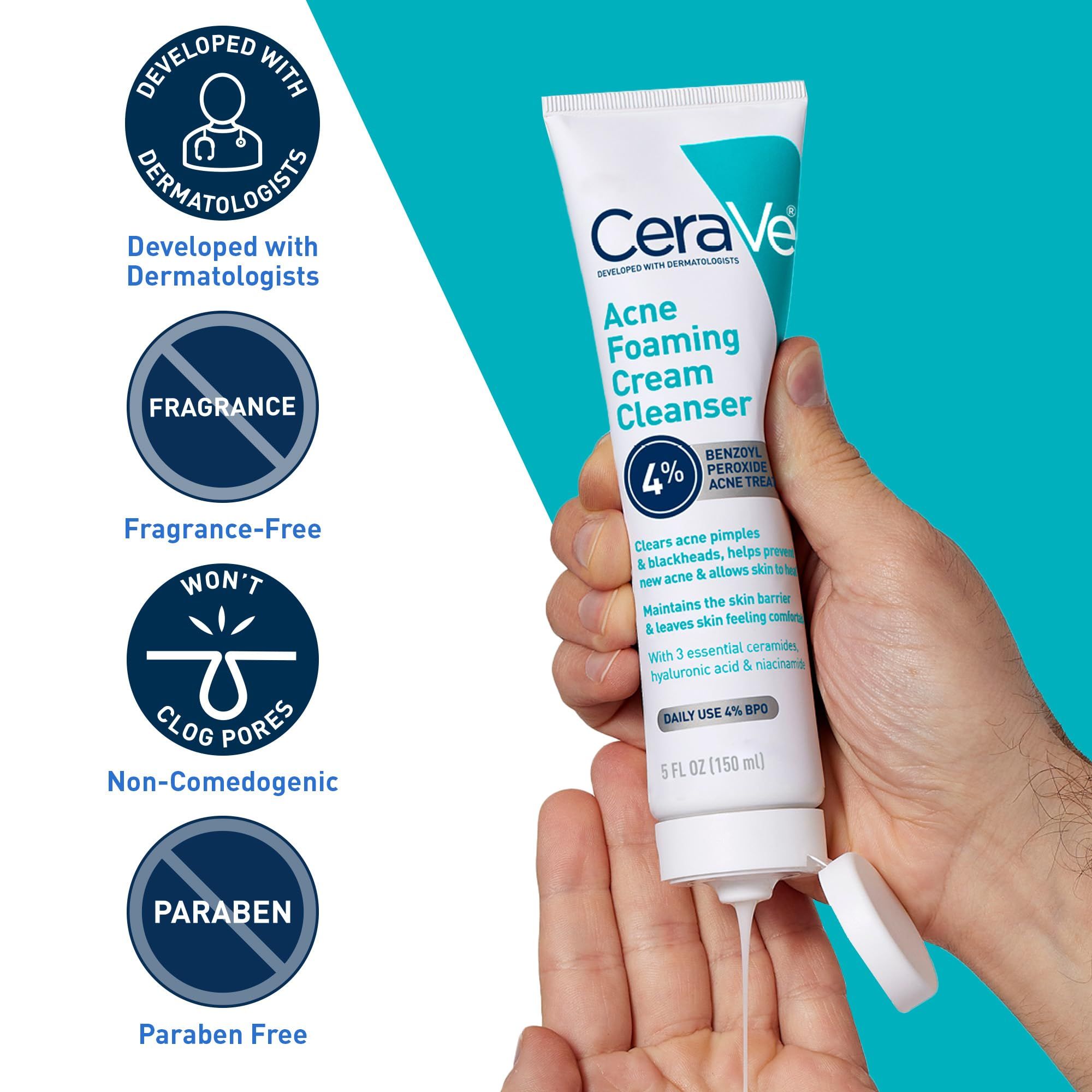 Cera Ve acne foaming cream cleanser _1