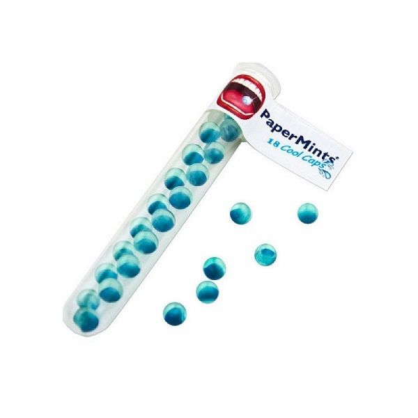 Dentalmate Papermints Coolcaps Tube Sugar-free 18's_1