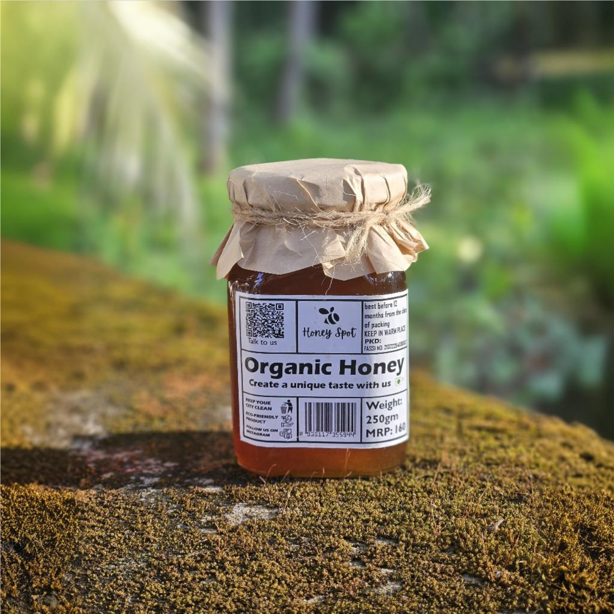 Organic honey 250gm_0