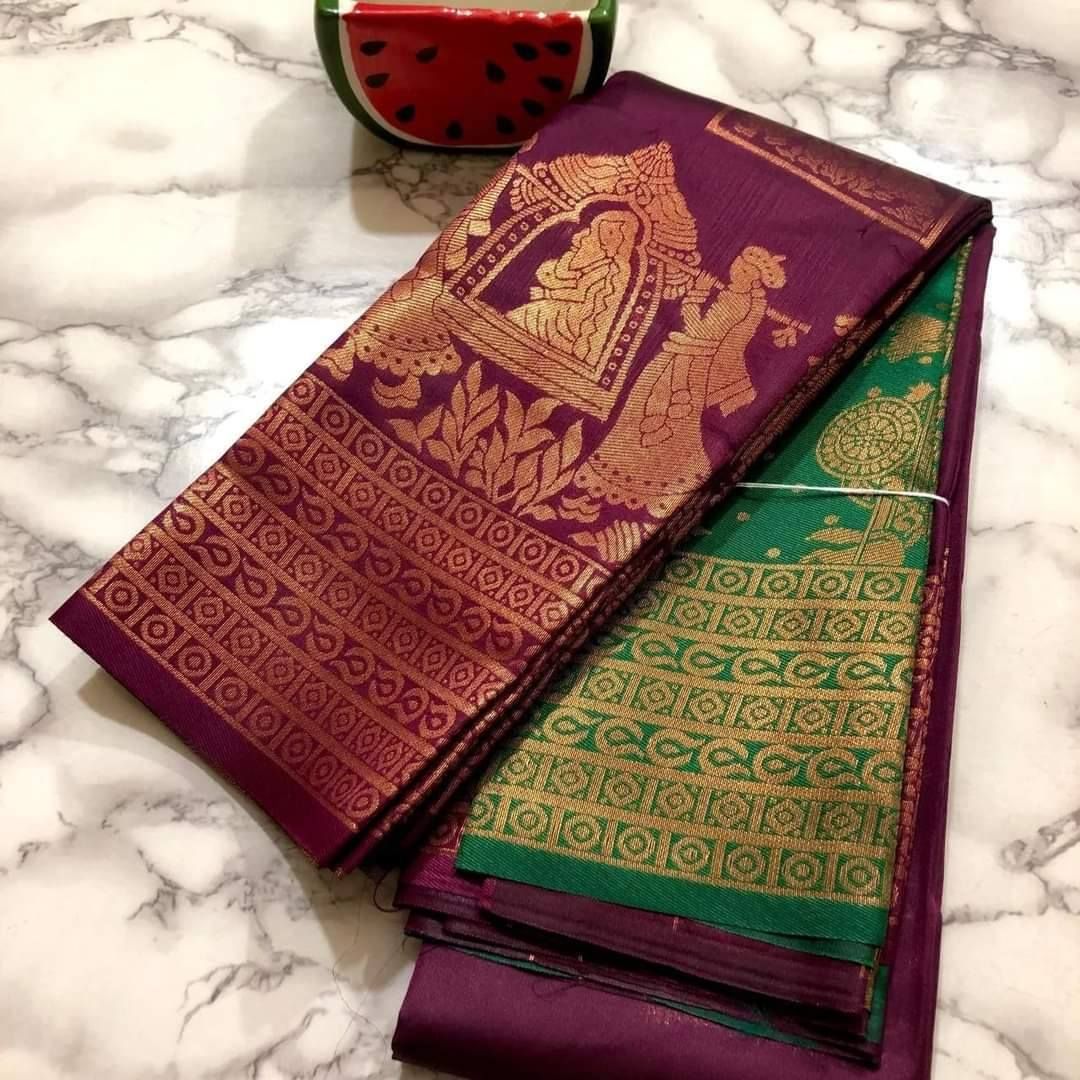 Soft Satin Silk Saree_1