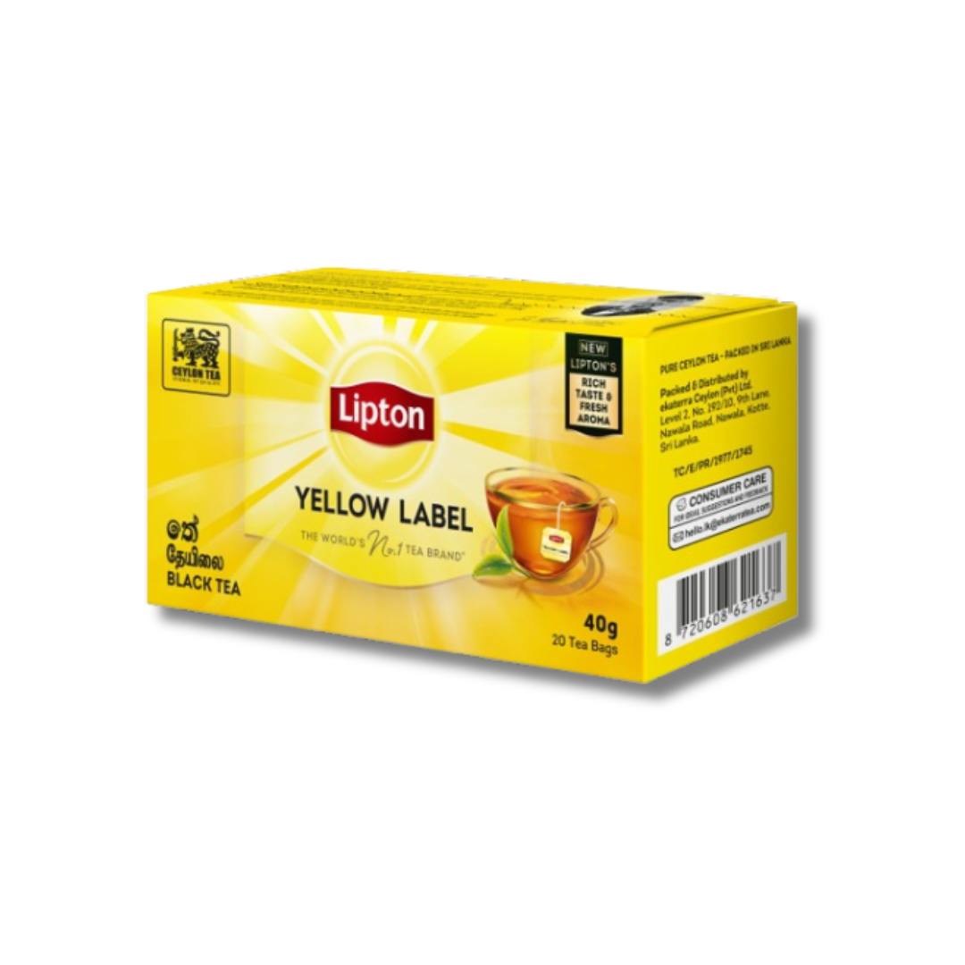 Lipton Yellow Label Tea Bag 20S 40g_0