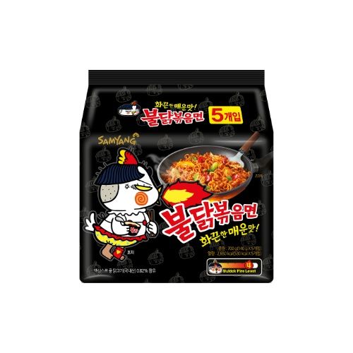 Buldak Hot Chicken Flavor Ramen 5*140gm_0