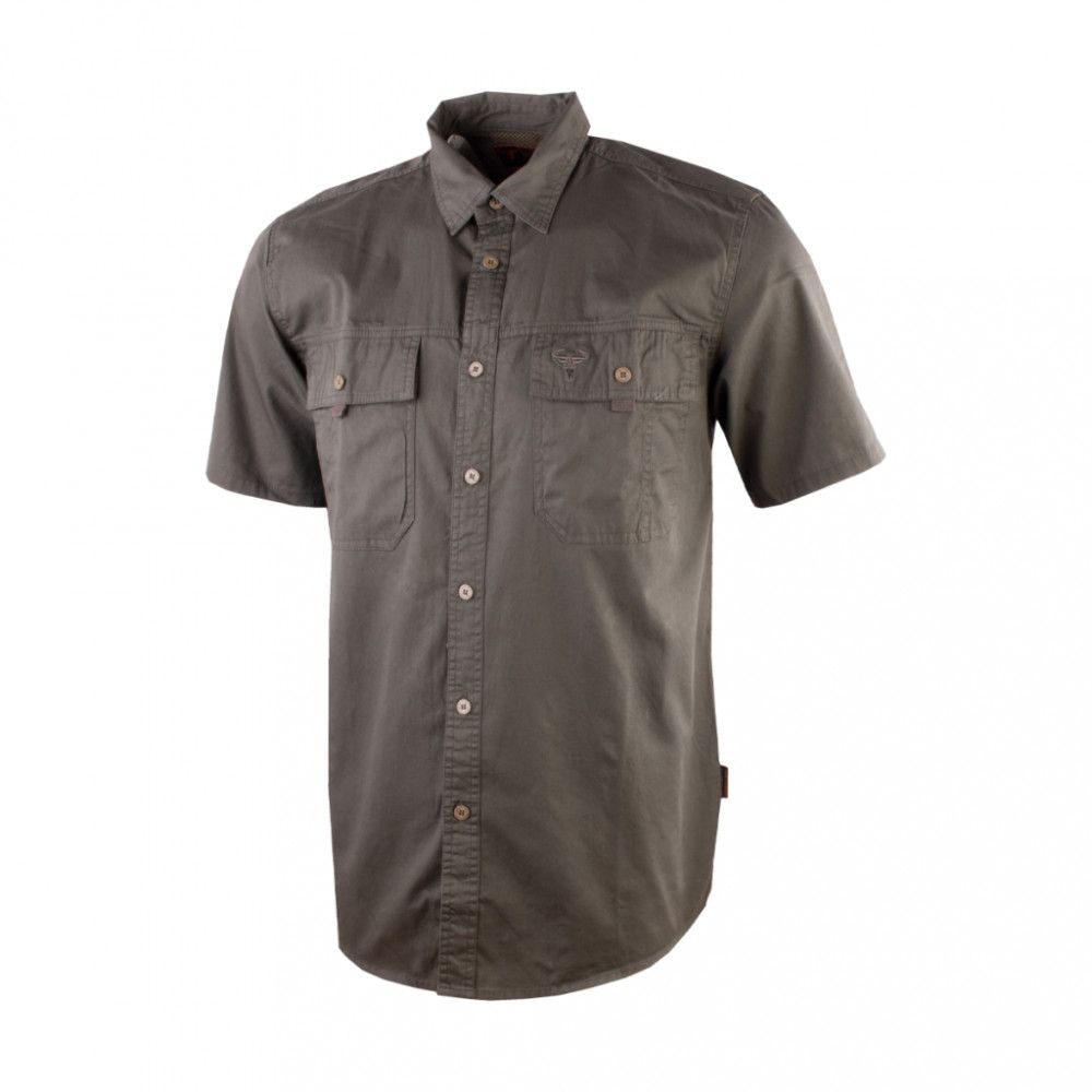 Wildebees Twill Vented Short Sleeve Shirt_1