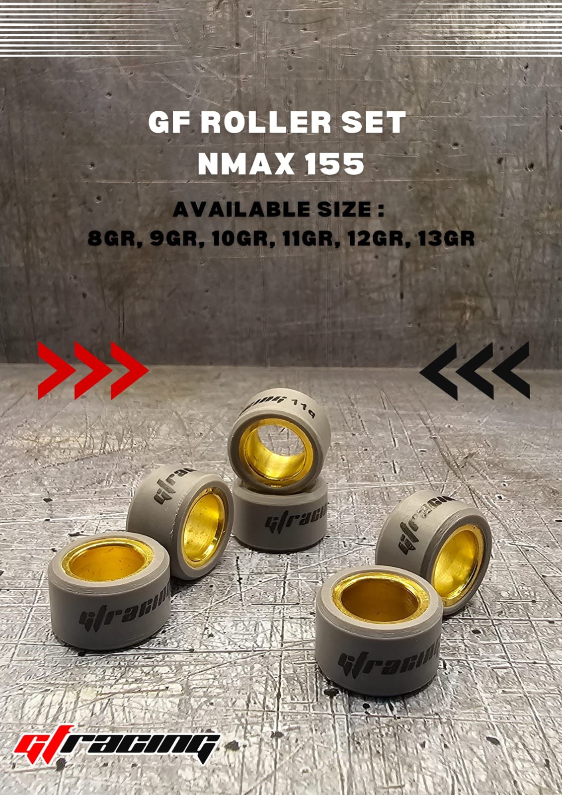 ROLLER SET YAMAHA NMAX 9GR_0