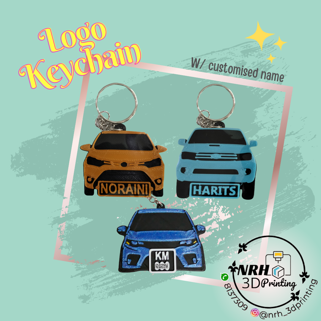 Car Model Keychain (front view)_0