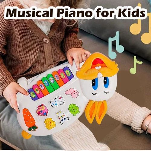 Piano petit lapin Keess pour enfants, multicolore_3