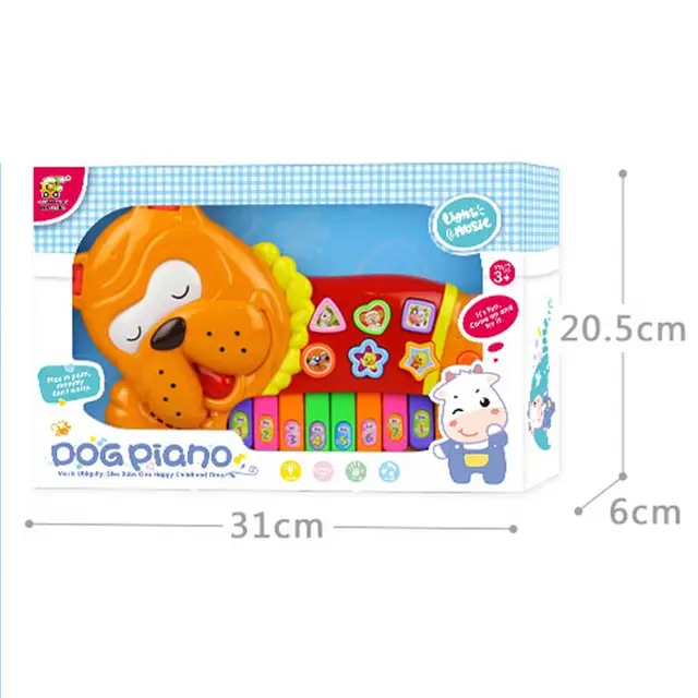 Piano chiot Keess pour enfants, multicolore_2