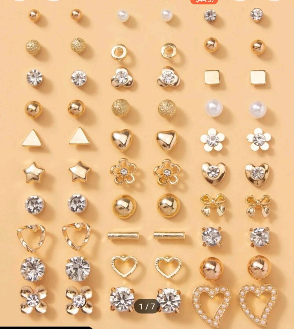 Ladies earrings 30 pairs _0