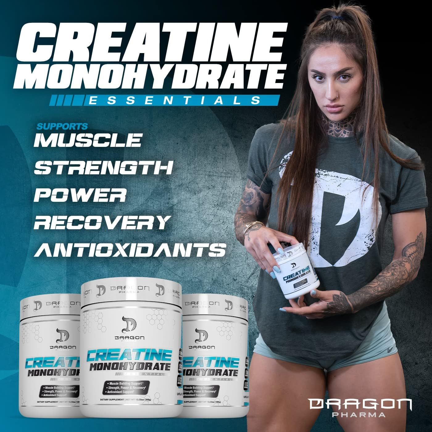 Creatine Monohydrate Dragon Pharma 1000g_1