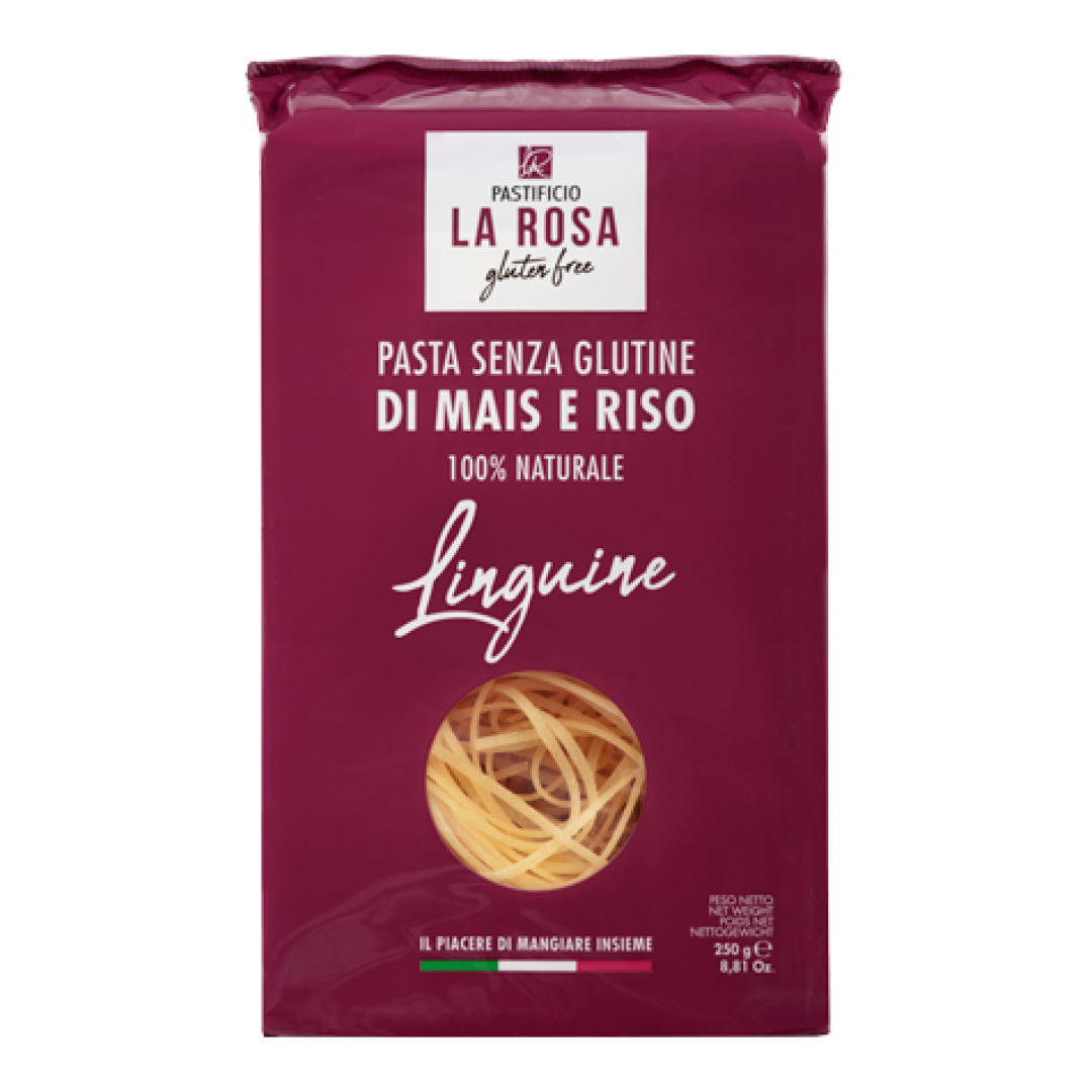 GLUTEN FREE LA ROSA PASTIFICIO - LINGUINE 250g._0