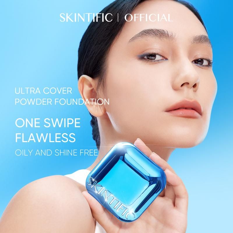 [New] SKINTIFIC ULTRA MATTE SET Ultra Cover Powder Foundation_2