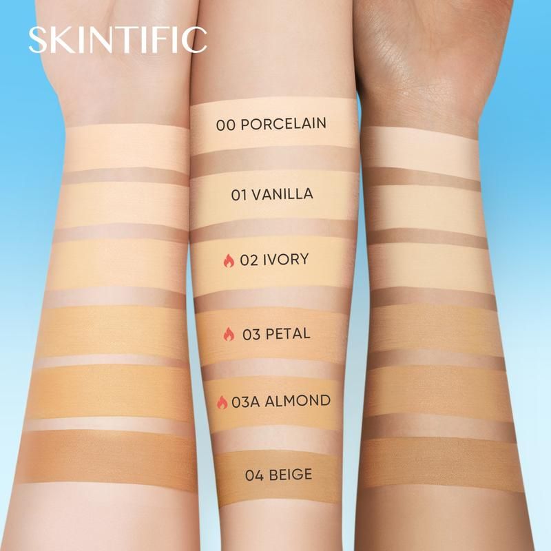 [New] SKINTIFIC ULTRA MATTE SET Ultra Cover Powder Foundation_7