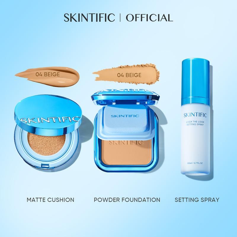 [New] SKINTIFIC ULTRA MATTE SET Ultra Cover Powder Foundation_13