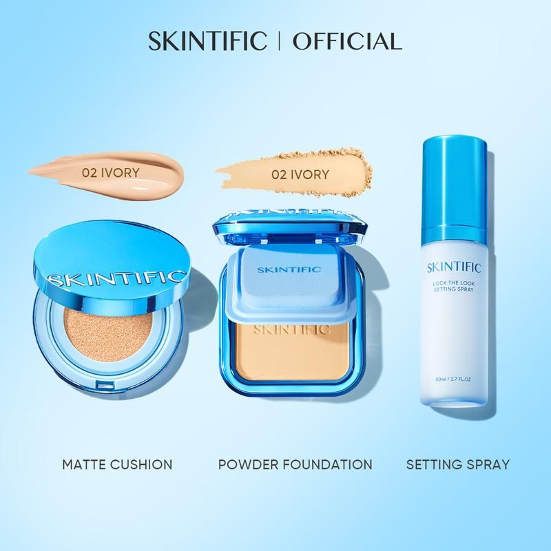 [New] SKINTIFIC ULTRA MATTE SET Ultra Cover Powder Foundation_10