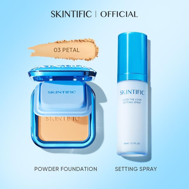 [New] SKINTIFIC FLAWLESS COMBO Ultra Cover Powder Foundation_11