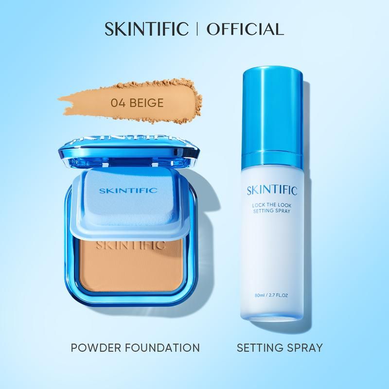 [New] SKINTIFIC FLAWLESS COMBO Ultra Cover Powder Foundation_13