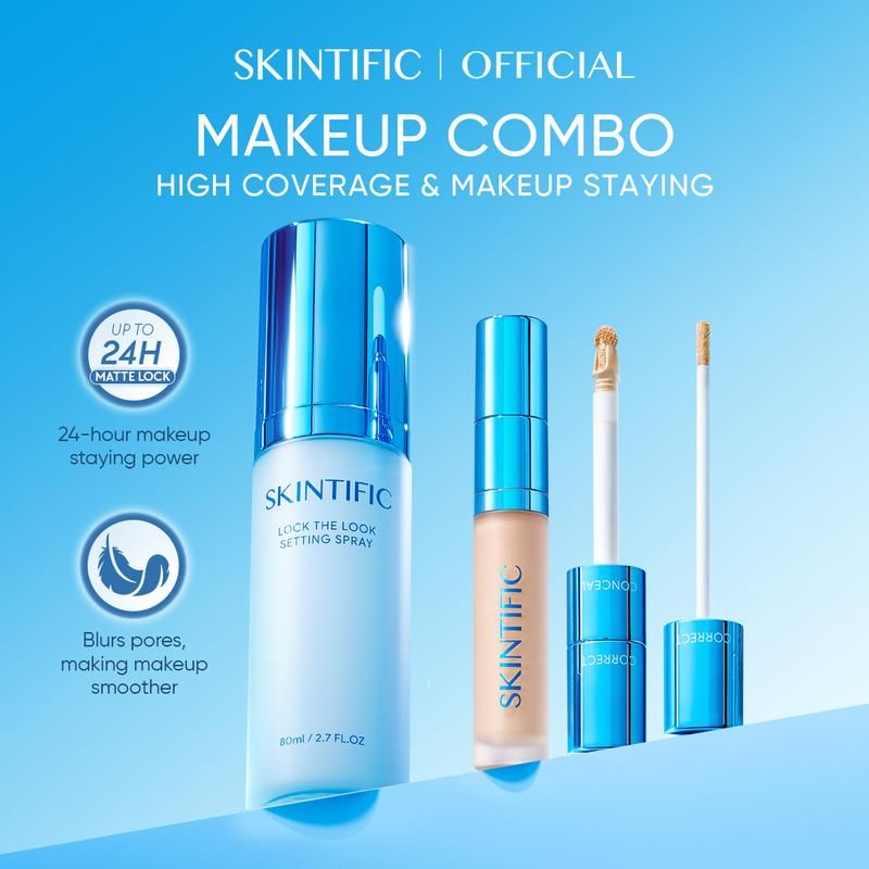 [NEW] SKINTIFIC Setting Spray + Skintific Dual Tip Concealer Combo_0