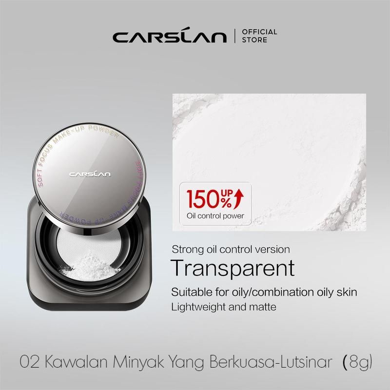 (Pre-Order 14 Days) CARSLAN Soft Focus Waterproof Setting Powder_11