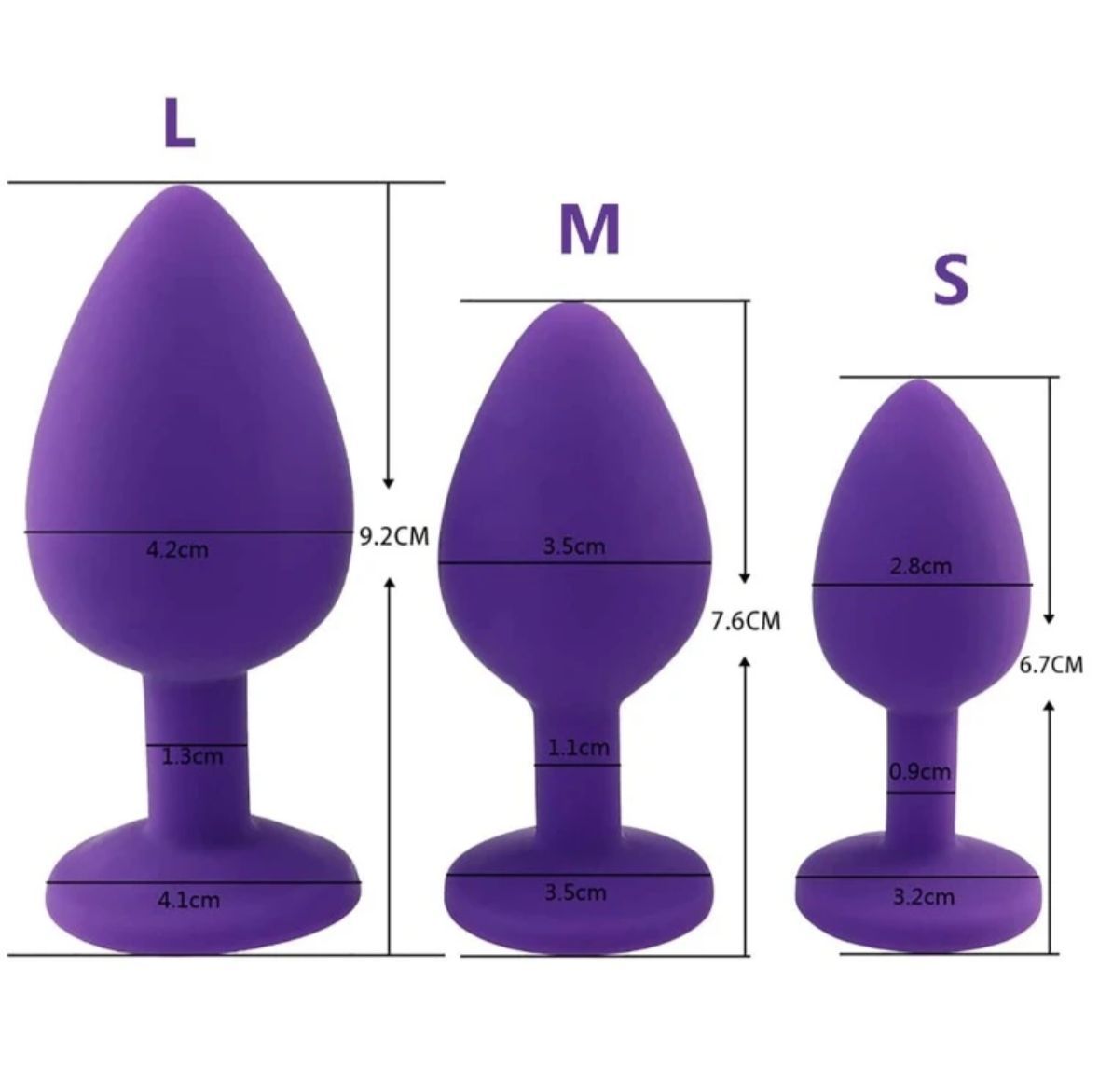 Jouets sexuels de flirt anal en silicone_0