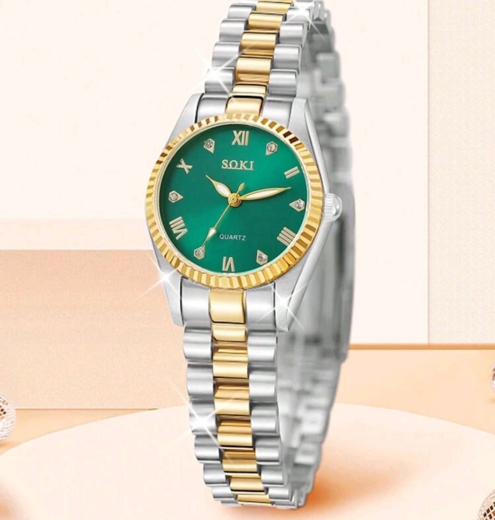 Ladies watch, Luxurious quartz watch _0