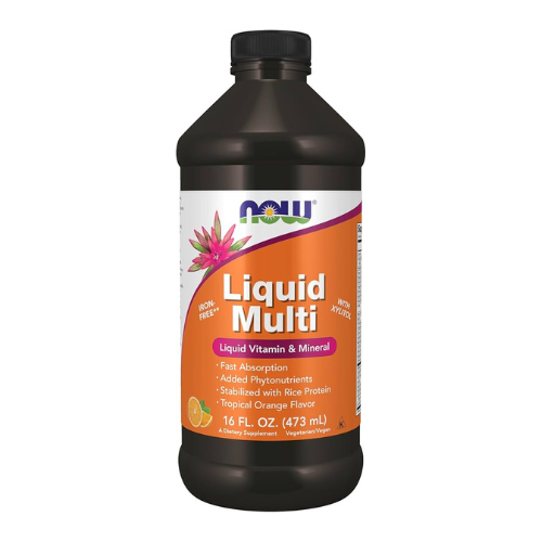 NOW FOODS LIQUID MULTI 16 FL. OZ. TROPICAL ORANGE_0