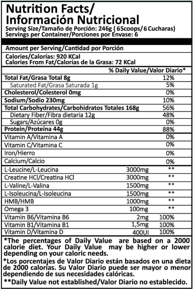 Smart Gainer vainilla 13 lbs PROSCIENCE_1