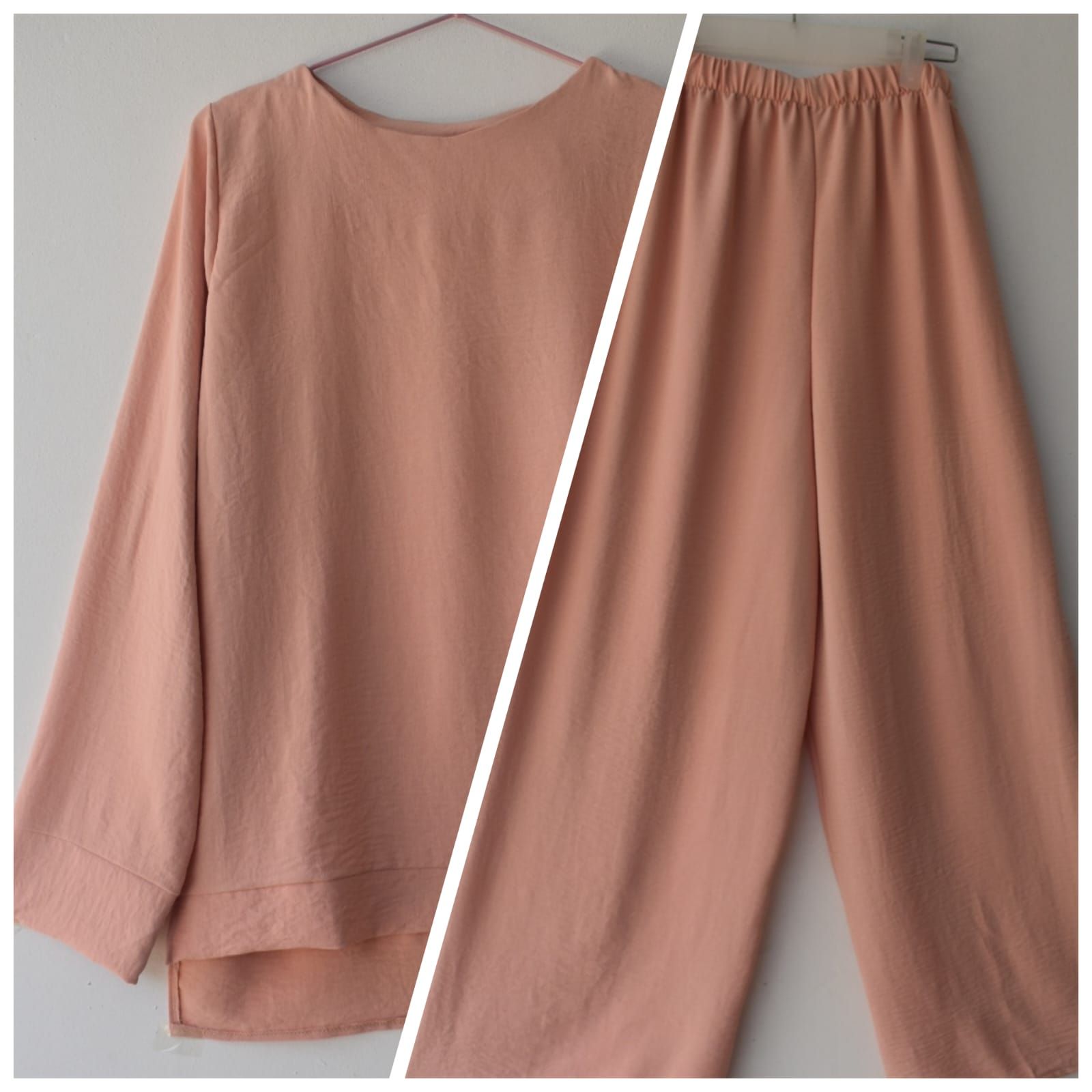 Comfy Coral Pink  Co- Ord Set _0