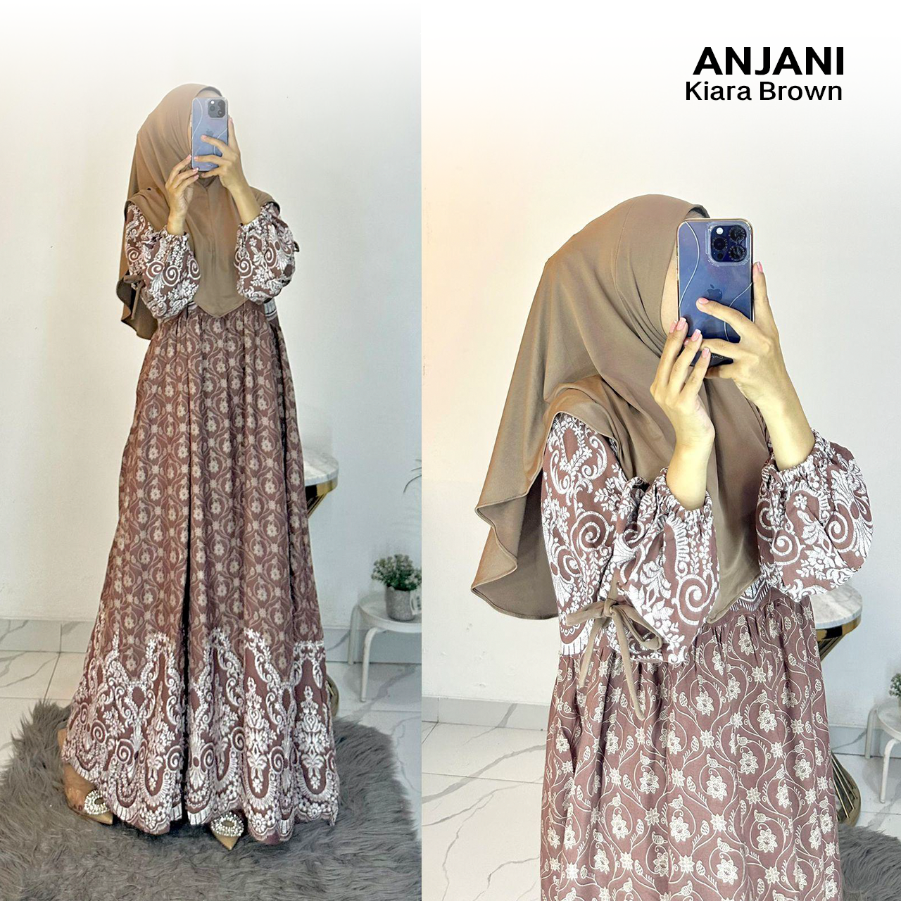 Dress Anjani Pita Rayon Diamond Set Hijab - All Size_18