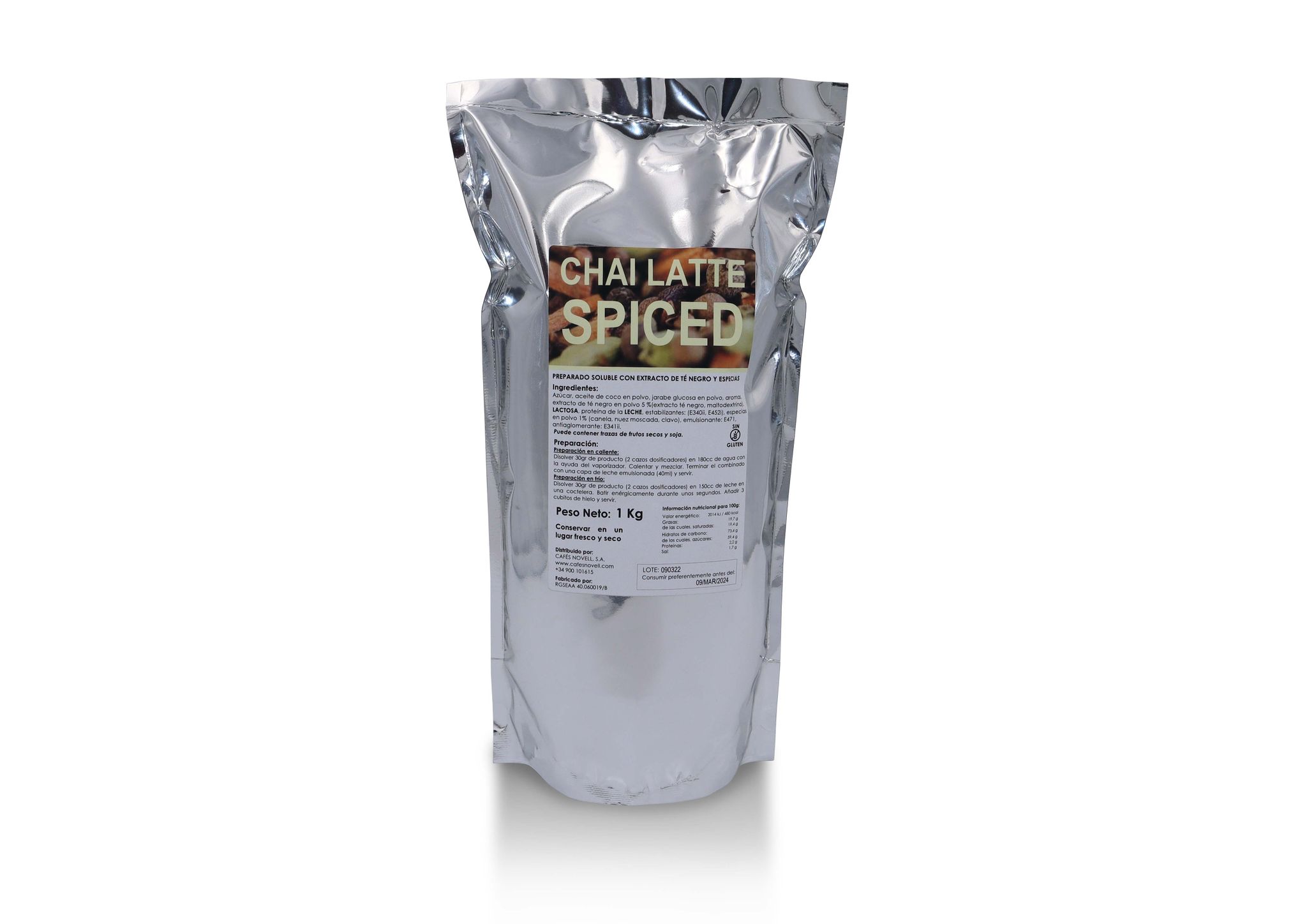 Chai Latte Spiced - 1 Kg_0