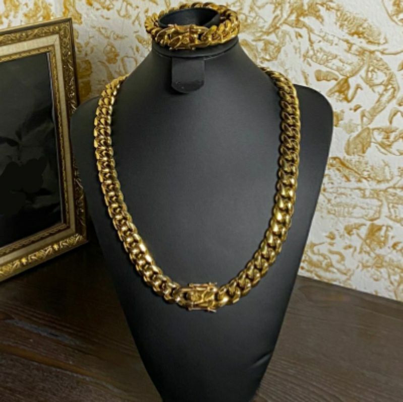 CUBAN CHAIN & BRACELET _0