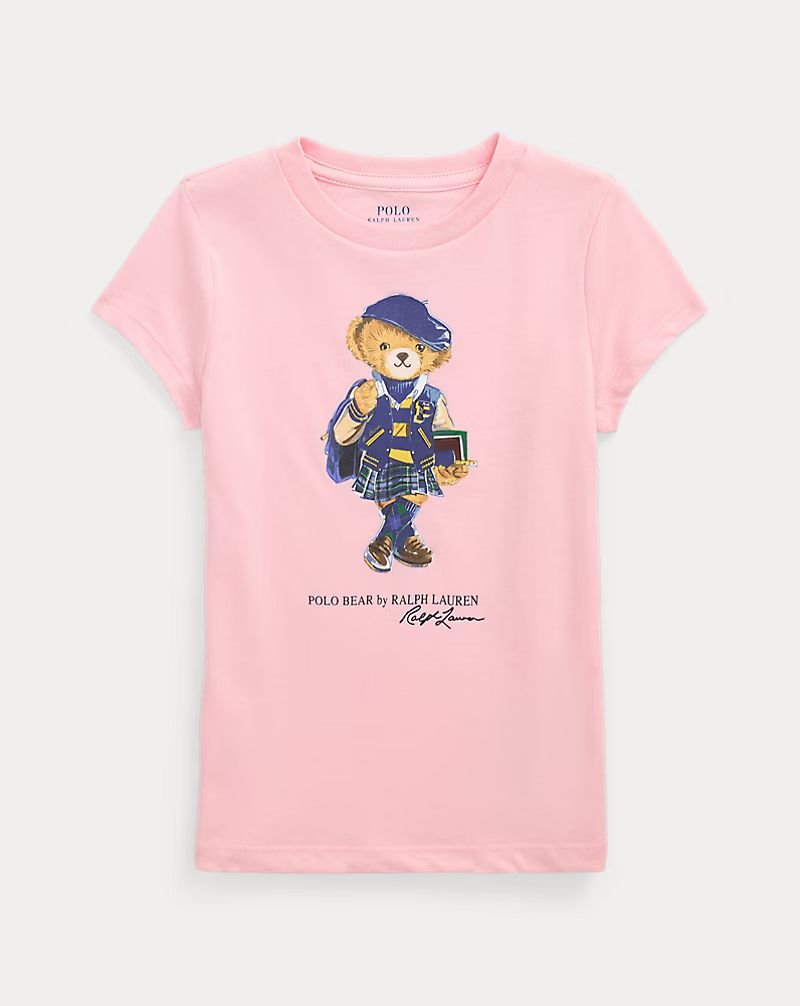 [G06] Polo Bear Cotton Jersey Tee - Hint Of Pink_0