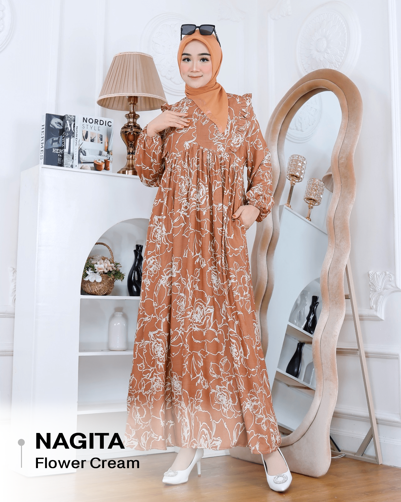 Dress Nagita Rayon Diamond - XL (LD 110cm)_10