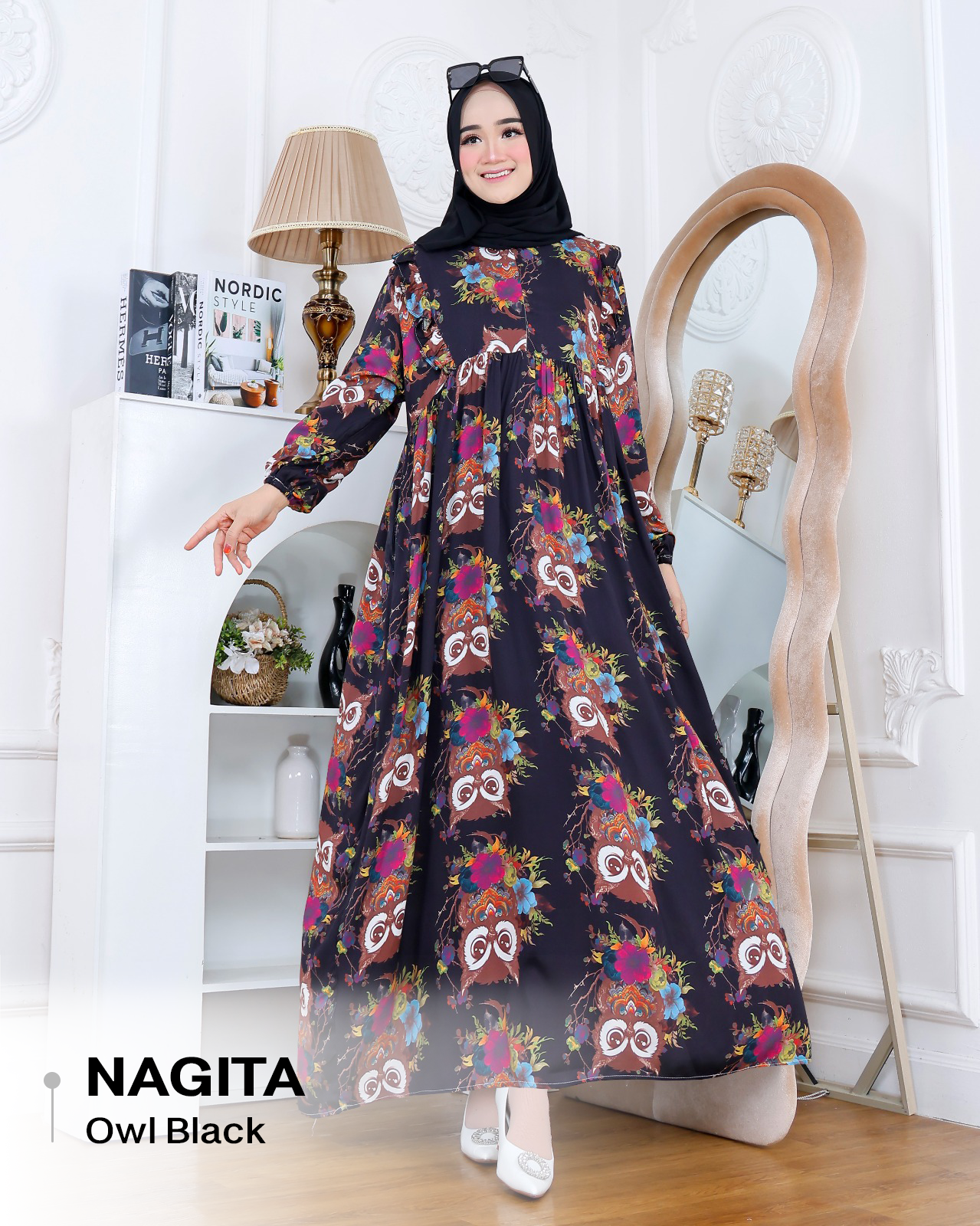 Dress Nagita Rayon Diamond - XXL (LD120cm)_12